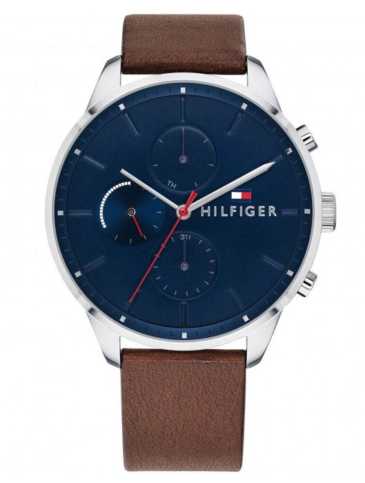 Overblijvend Gelijk Keer terug Tommy Hilfiger-Montre Multi Dial pour Homme à movement Quartz en Cuir  1791487 , - Achat/vente montre Marron - Cdiscount