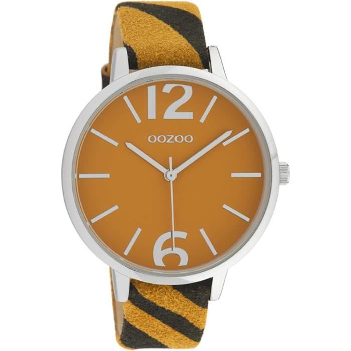 Montre fossil sales femme leopard