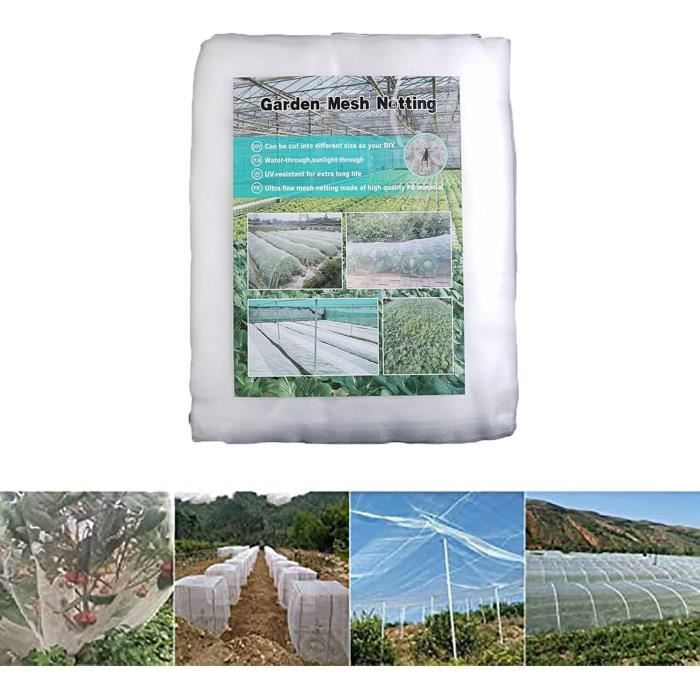 Filet De Protection Contre Les Insectes - Filet De Protection Pour Plantes Pour Proteger Les Legumes Les Plantes Les Fruits Les Fleurs 24 X 10 M Filet De Protection Contre Les Insectes - Filet De Protection Pour Plantes Pour Proteger Les Legumes Les Plantes Les Fruits Les Fleurs 24 X 10 M