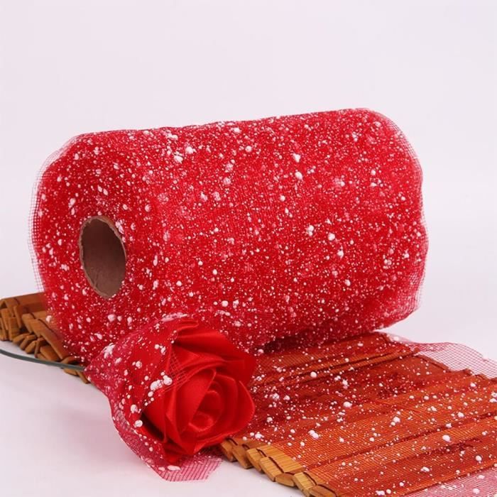 Rouleau Cellophane Transparent Flocons De Neige Tomaibaby 40cm X 30m - Papier Emballage Cristal 2.5 Mil Pour Cadeaux, Paniers Fleurs & Artisanat Noël