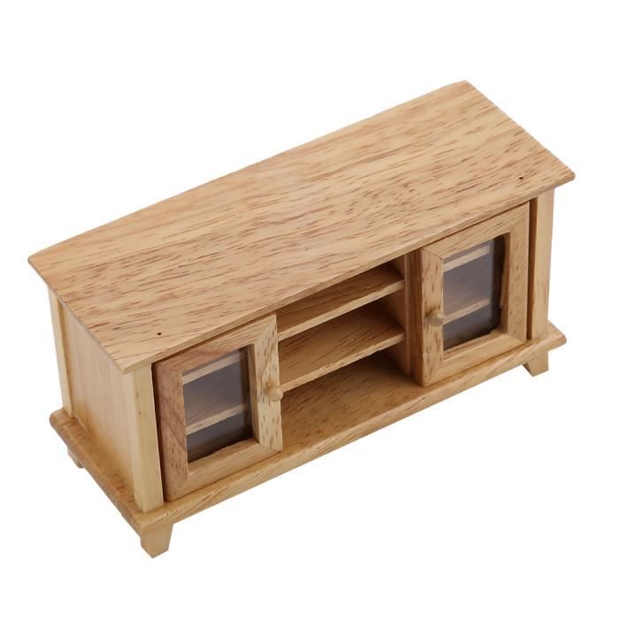 Porte Miniature En Bois Pour Maison De Poupée 1:12 - Déco Vintage, Double Battant