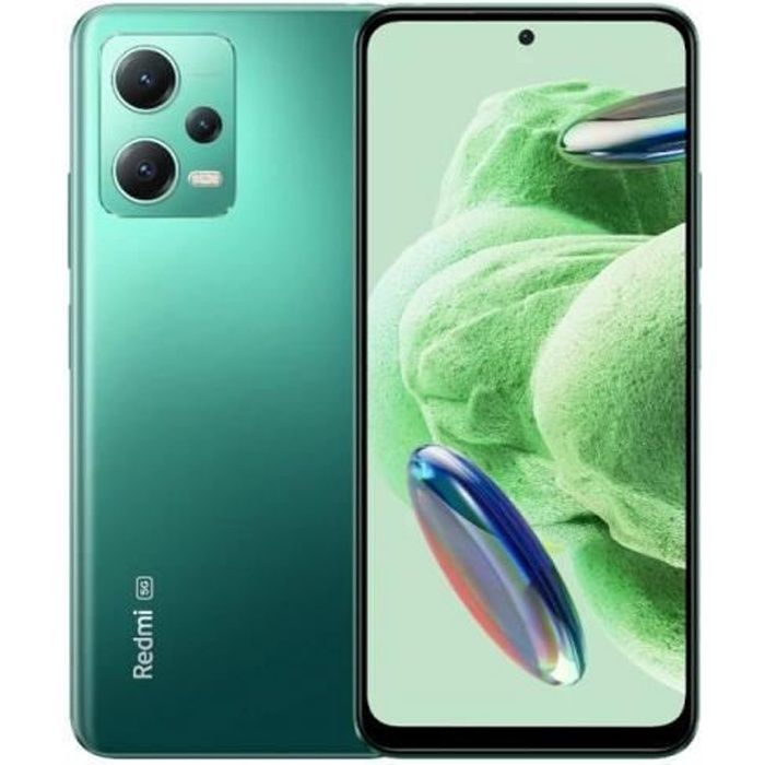 Smartphone Xiaomi Redmi Note 12 5G 6 Go 128 Go Vert