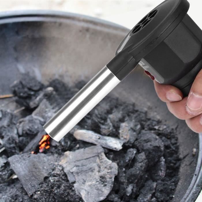 Ventilateur de Barbecue à main, souffleur à charbon, Portable