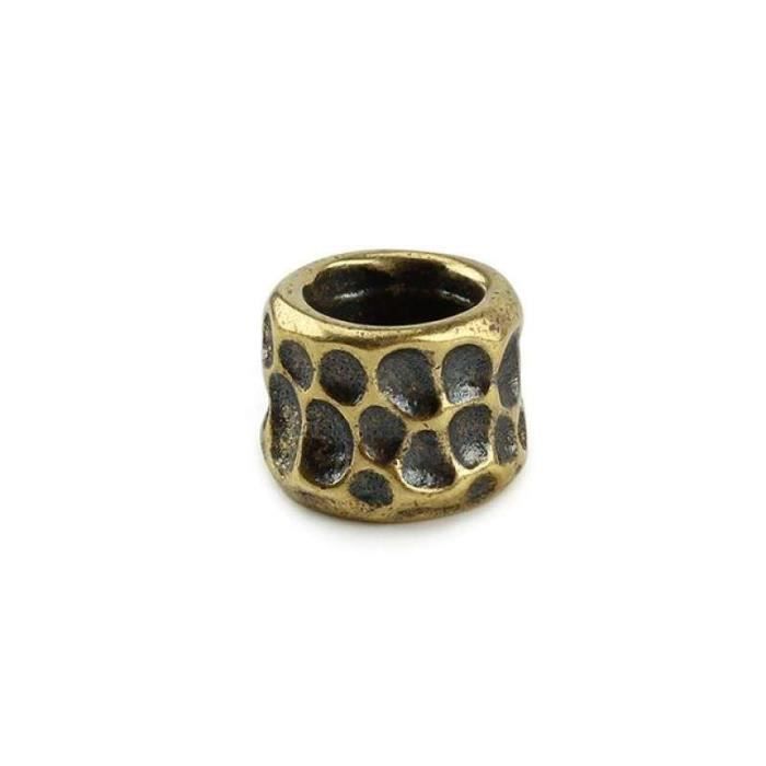 720 Couvre-Nœuds Perle PandaHall - 6 Couleurs - 6x3,5mm - DIY Bijoux - Connector Cordons