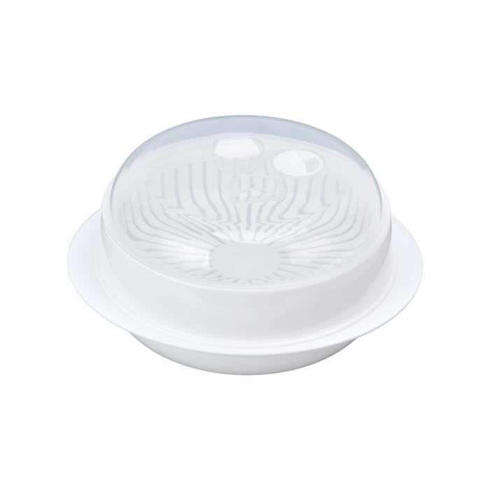 Cuiseur à Vapeur Pour Micro-ondes Grande Taille - Ustensile De Cuisson Sain Et Rapide Avec Couvercle