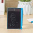 SHOP-STORY - Mini Tablettes LCD Ardoises Magiques Effaçables pour Écriture et Dessiner avec un Stylet - Bleu-1
