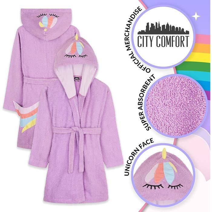 Peignoir enfant gar on peignoir de bain coton eponge dinosaure