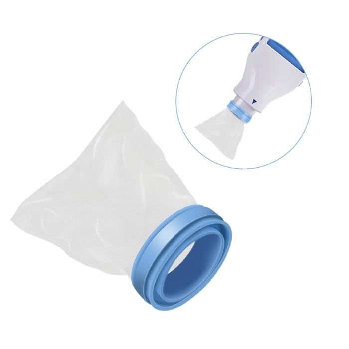 8 pièces filtre de capture de puces sac en maille Snap On Couvercle Anti- puces tête pièges à poux pour peigne à poux électrique v-pe - Cdiscount