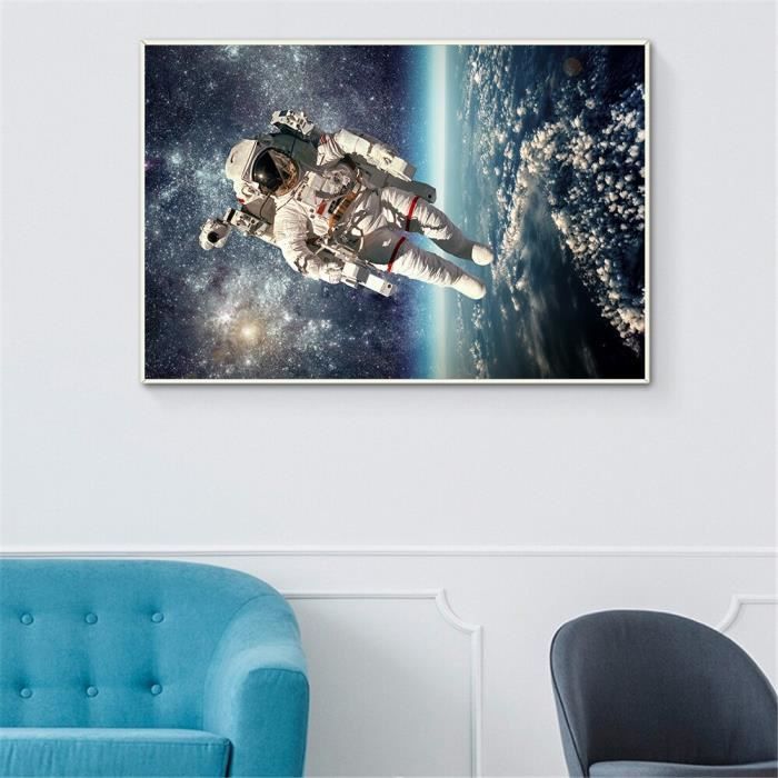 Affiche d'art Mural Paysage Nébuleuse De l'espace -Impression sur Toile