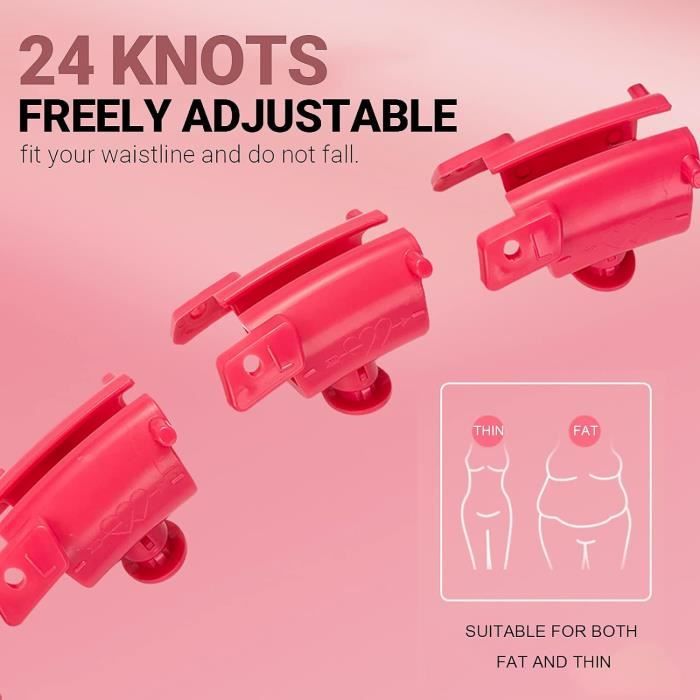 Cerceau Fitness Hula Lesté Infinity - Perte De Poids - ABS - 54 Pouces - Garantie 2 Ans
