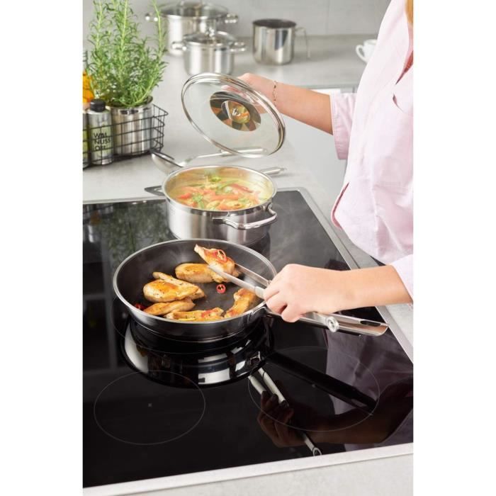 Plaque De Cuisson Rectangulaire Anti-adhésive - Acier Carbone, Revêtement Résistant Aux Rayures - 13