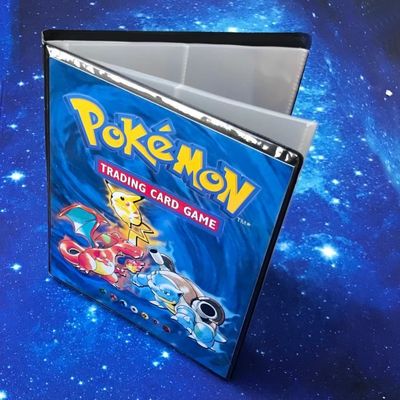 Classeur pour Pokémon Cartes Classeur Carte Livre Carte Album Carte 480 Pochette  Carte 60 Pages Carnet Carte Range Porte Carte pour Pokemon Cartes à  Collectionner, Rouge