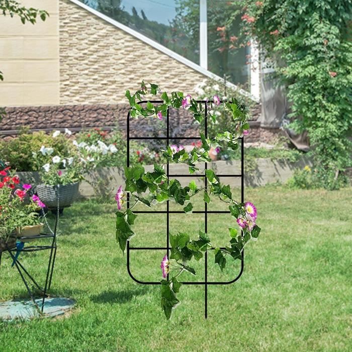 Treillis de Jardin pour Plantes grimpantes,Treillis de Fleurs pour Plantes  grimpantes d'extérieur - 20,5 x 10 Pouces (I) - Cdiscount Jardin