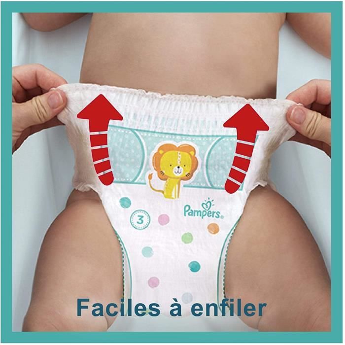 Couches-Culottes Baby-Dry Pants Taille 7 17kg+ PAMPERS : le paquet de 31  couches à Prix Carrefour