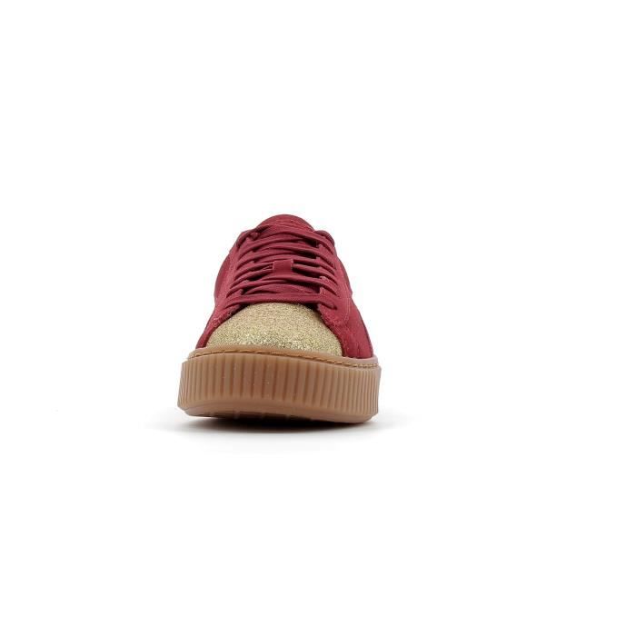 Suede platform glam on sale jr