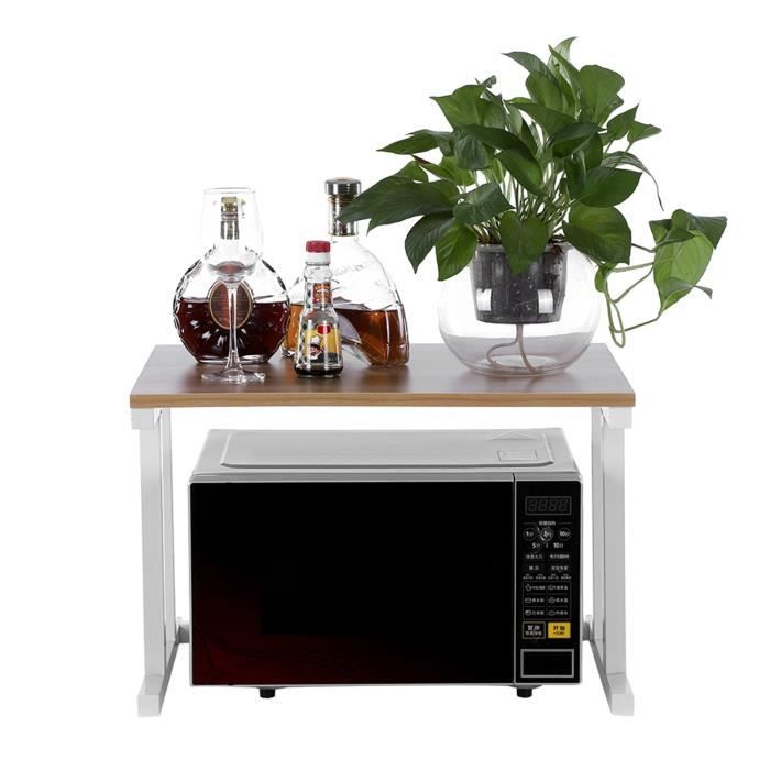 RXIRUCGD Étagère Épaissie Pour Micro-Ondes De Comptoir Compartiment De Four Étagère à Épices De Cuisine