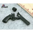 Modèle de pistolet Revolver 4D de 12 pouces, 1:6, pour figurine d'action en plastique, accessoire d'arme de s-3
