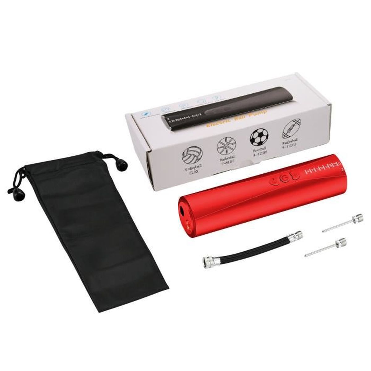 DIYARTS Mini Pompe Gonfleur de V/élo Alliage dAluminium Portable Gonfleur de V/élo L/éger Poids France et Am/éricain Bec pour VTT V/élo de Route Football Basketball Gonflable Jouets 120PSI