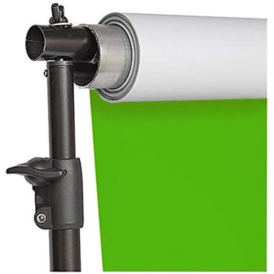 Toile de Fond pour Photographie et Vidéo Noir Arrière-Plan Photographique Professionnel 200 x 305 cm Fondart