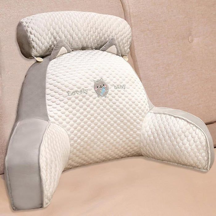 Oreiller de Lecture avec Accoudoirs,Coussin de Lecture,Coussin Support Oreiller de Lecture avec Accoudoirs,Coussin de Lecture,Coussin Support