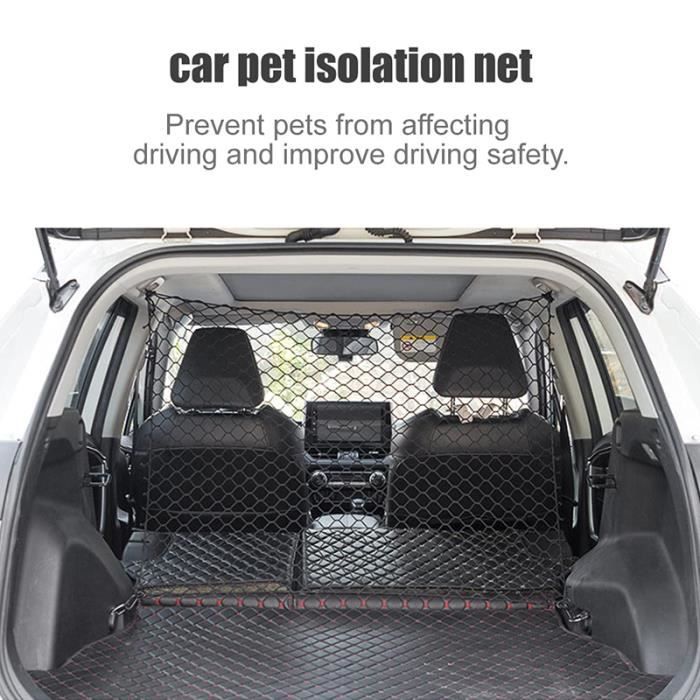Filet de barrière de siège arrière de voiture pour chien durable