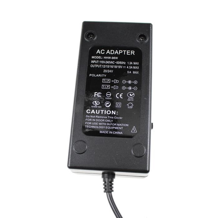 Chargeur universel pc portable 12v - Cdiscount