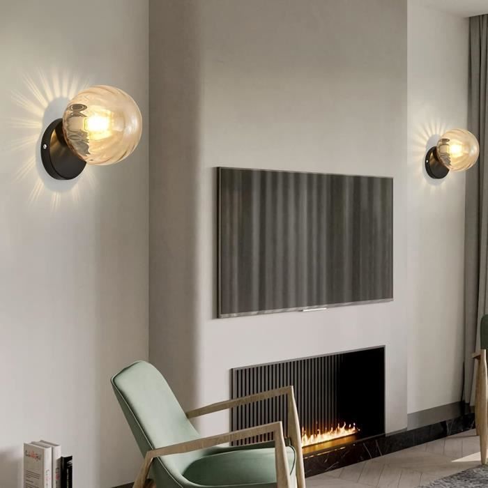Iconic Applique Mural Laiton Lampe Moderne Vanité Clair Mi