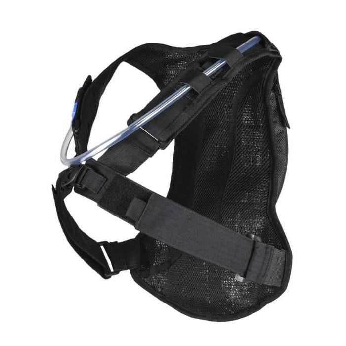 JIANYANA Sac D’hydratation Pliable – 3 Litres – 550 G – Noir – Pour Cyclisme Et Randonnée