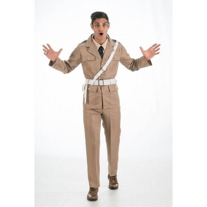DÉGUISEMENT COSTUME GENDARME SAINT-TROPEZ HOMME M Beige, Ivoire