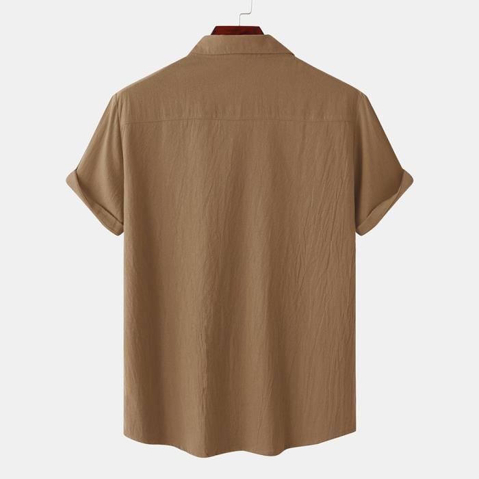 Casa Moda - Chemise à manches courtes - Homme - XL - Blauw - Katoen - 954392900