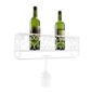 Lia 50 17 10 Cm Etagere Support A Verre Casier De Rangement Mural Pour Bouteilles De Vin A Champagne En Metal Blanc Achat Vente Porte Verre Lia 50 17 10 Cm Etagere S Cdiscount