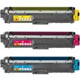 Pack Toners TN241CMY-BROTHER-Cyan, Magenta, Jaune-3x1400 p.-DCP-9015, DCP-9020, HL-3140, HL-3150, HL-3170, MFC-9140, MFC-9330 etc-0