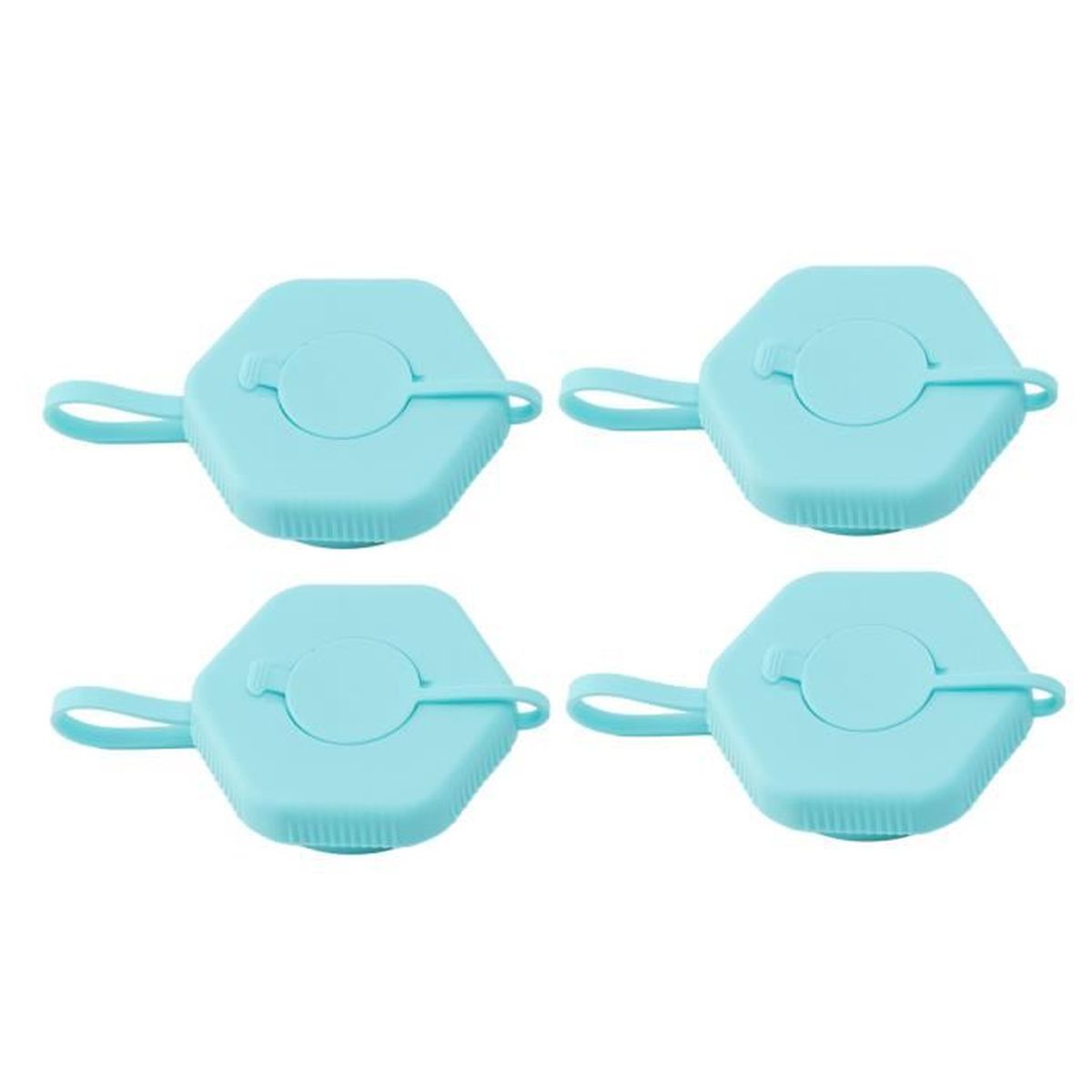 Manchons De Protection En Silicone Pour Bouteille - Lot De 2 - Anti-dérapant Et Réutilisable