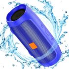 BCSK Enceinte Bluetooth Portable Haut-Parleur Bluetooth 5.0, TWS Stéréo et Basses Puissantes, Étanche IPX6, 9 Heures Autonomie-bleu
