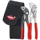 Jeu de pinces - KNIPEX - Cobra 125 mm & Multiprise 150 mm - Étui inclus - Acier - Noir