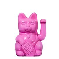 Maneki Neko Miami Nights Glossy Pink - Donkey Products - Lucky Cat 15X10,5 - Rose - Mixte