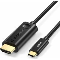 Câble USB Type C 4K 60Hz vers HDMI Cordon Macbook Pro USB C vers HDMI de 1,8 m / 6 pieds