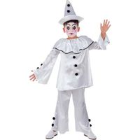 Déguisement Clown Pierrot pour enfant