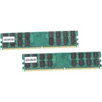 8G (2 x 4 G) Memoire RAM DDR2 PC2-6400 800MHz bureau non-ECC DIMM 240 broches AMD