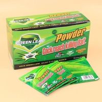 RS07798-POUDRE ANTI CAFARDS COCKROACH GREEN LEAF ELIMINATION INSECTES CAFARDS BLATES RADICAL BOITE DE 10 SACHETS