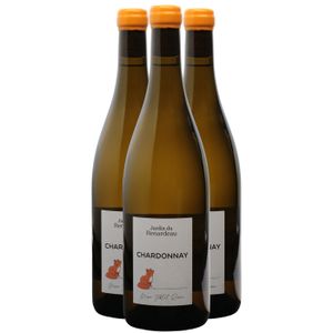 VIN BLANC Maison Joblot-Revenu Chardonnay Jardin du Renardeau 2023 - Vin de France - Vin Blanc (3x75cl) BIO