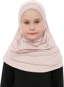 ECHARPE - FOULARD Hijab Musulmane Pour Enfant, Turban Bebe Fille, Bonnet Foulard Femme Pour Priere, Vetement Musulman En Viscose Pour Abaya Le[h716]