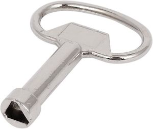 Clé Pompier Trois Pans M10 DIN 3223 Acier Zingué - Luxembourg