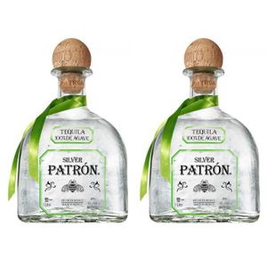 TEQUILA Silver Patron - Tequila - 2 x 70cl