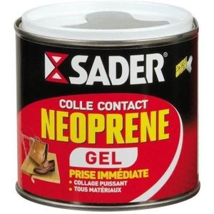 COLLE - PATE FIXATION SADER Colle contact néoprène gel - 500 ml