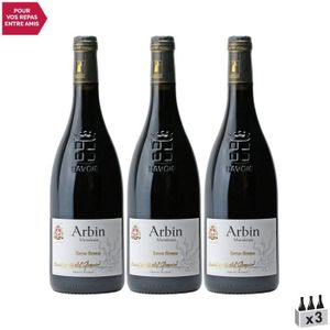 VIN ROUGE Vin de Savoie Arbin Mondeuse Rouge 2020 - Lot de 3