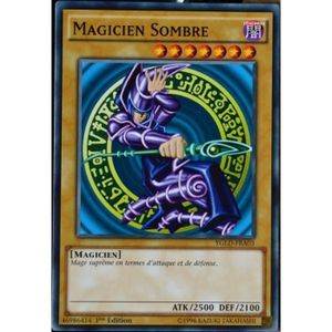CARTE A COLLECTIONNER carte YU-GI-OH YGLD-FRA03 Magicien Sombre  