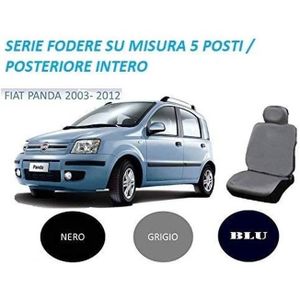 Paire de housses de siège spécifiques Fiat Panda à partir de 2012 série III  couvertures avant uniquement de différentes couleurs -  France