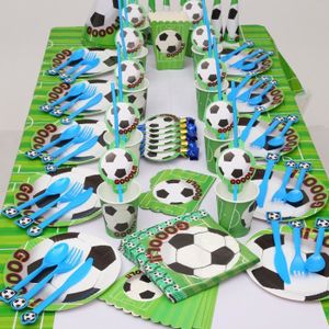 10 Assiettes En Carton Football Goal 23 Cm Cdiscount Maison