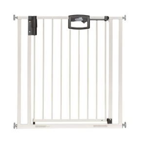 BARRIÈRE DE SÉCURITÉ  Barrière de Sécurité pour Portes - GEUTHER - 80,5 cm - Pression - Blanc - Pivotante